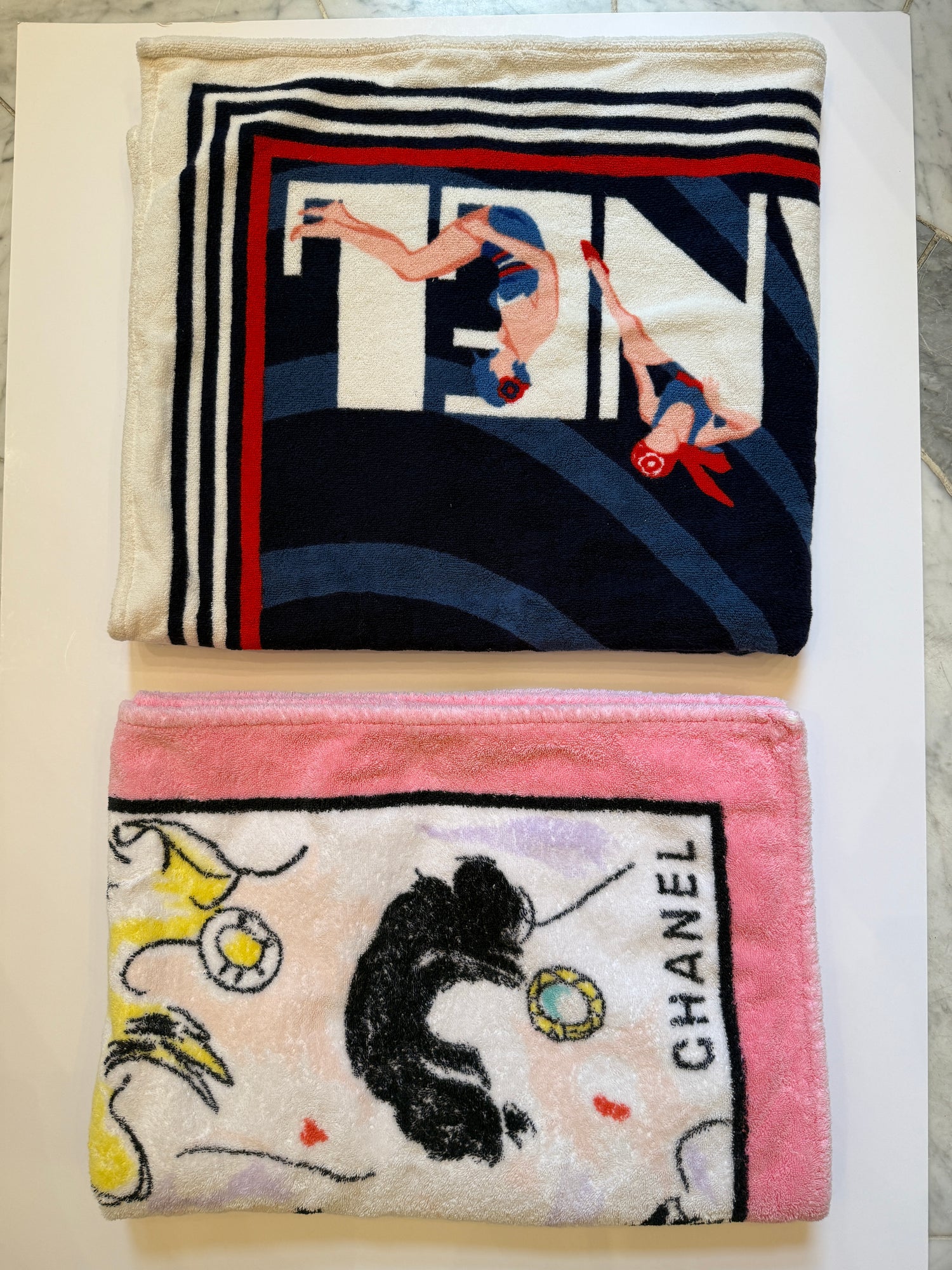 Chanel Vintage Beach Towel