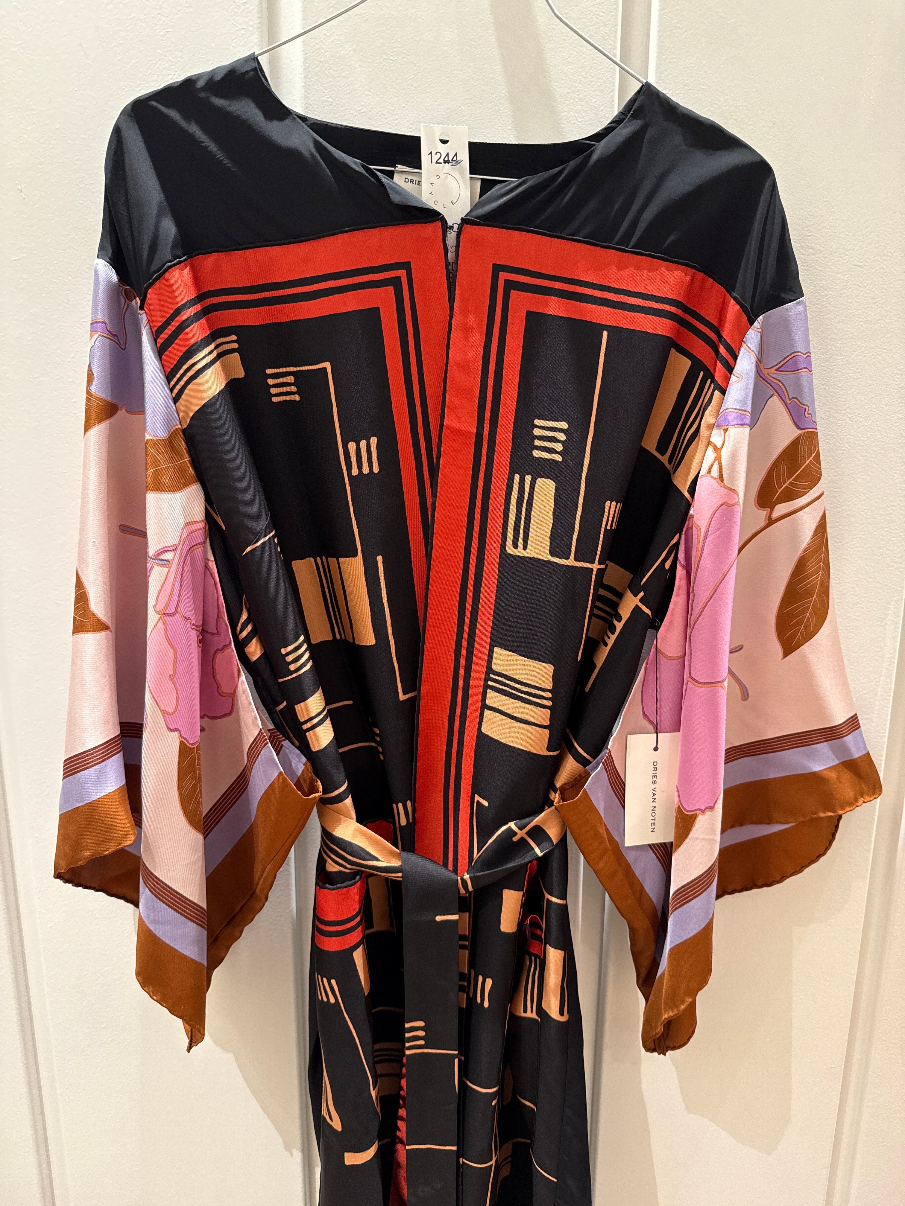 Dries Van Noten Silke Kimono