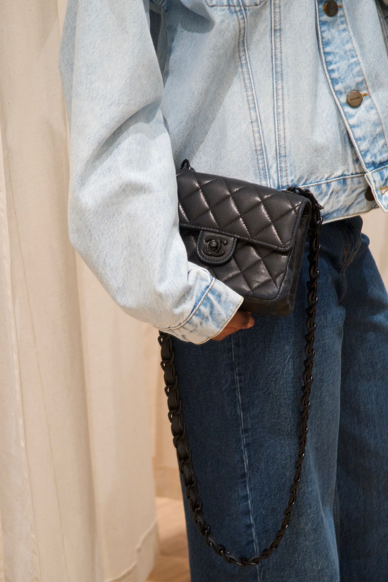 Skall Denim Jakke