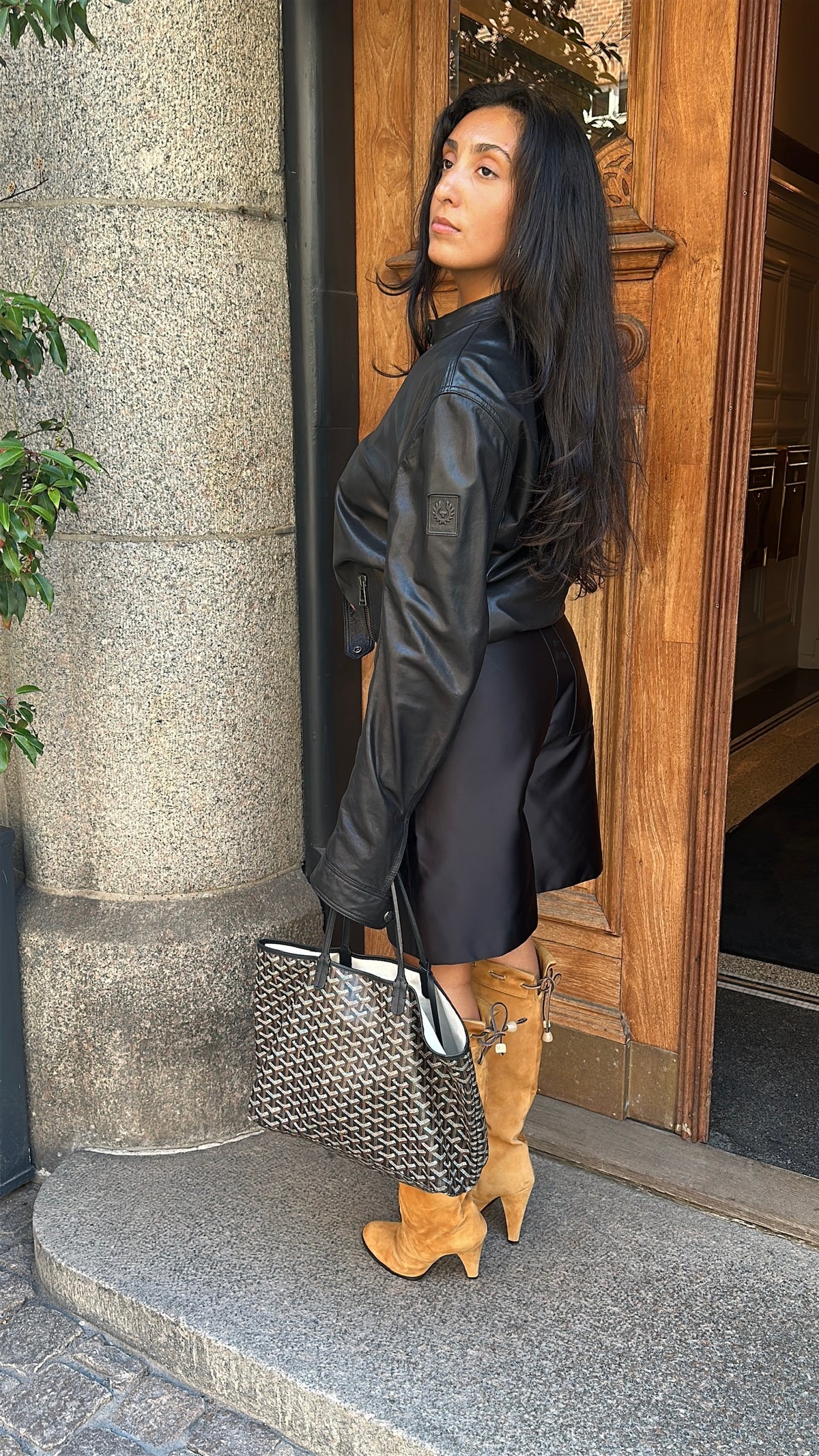 Belstaff Læder Jakke