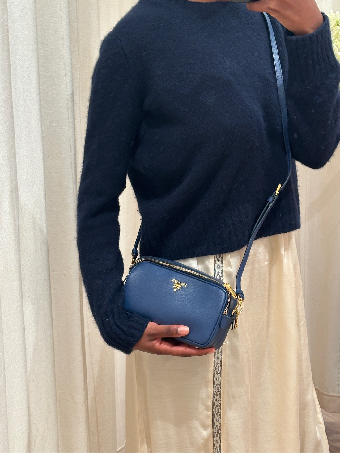 Prada Saffiano Cross-body Bag / Taske