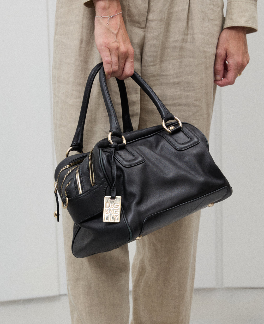 Dolce &amp; Gabbana Læder Taske