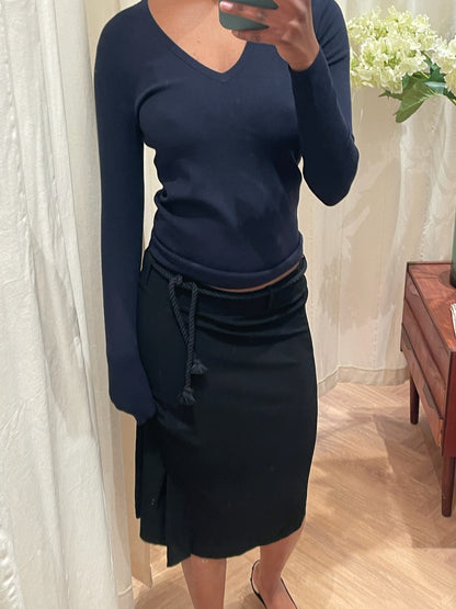 Filippa K Twill Split Nederdel