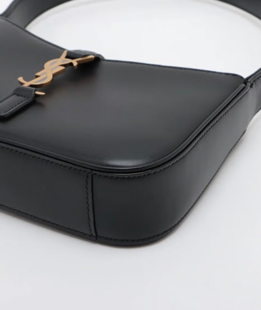 Saint Laurent Paris Mini Hobo Leather Handbag / Taske