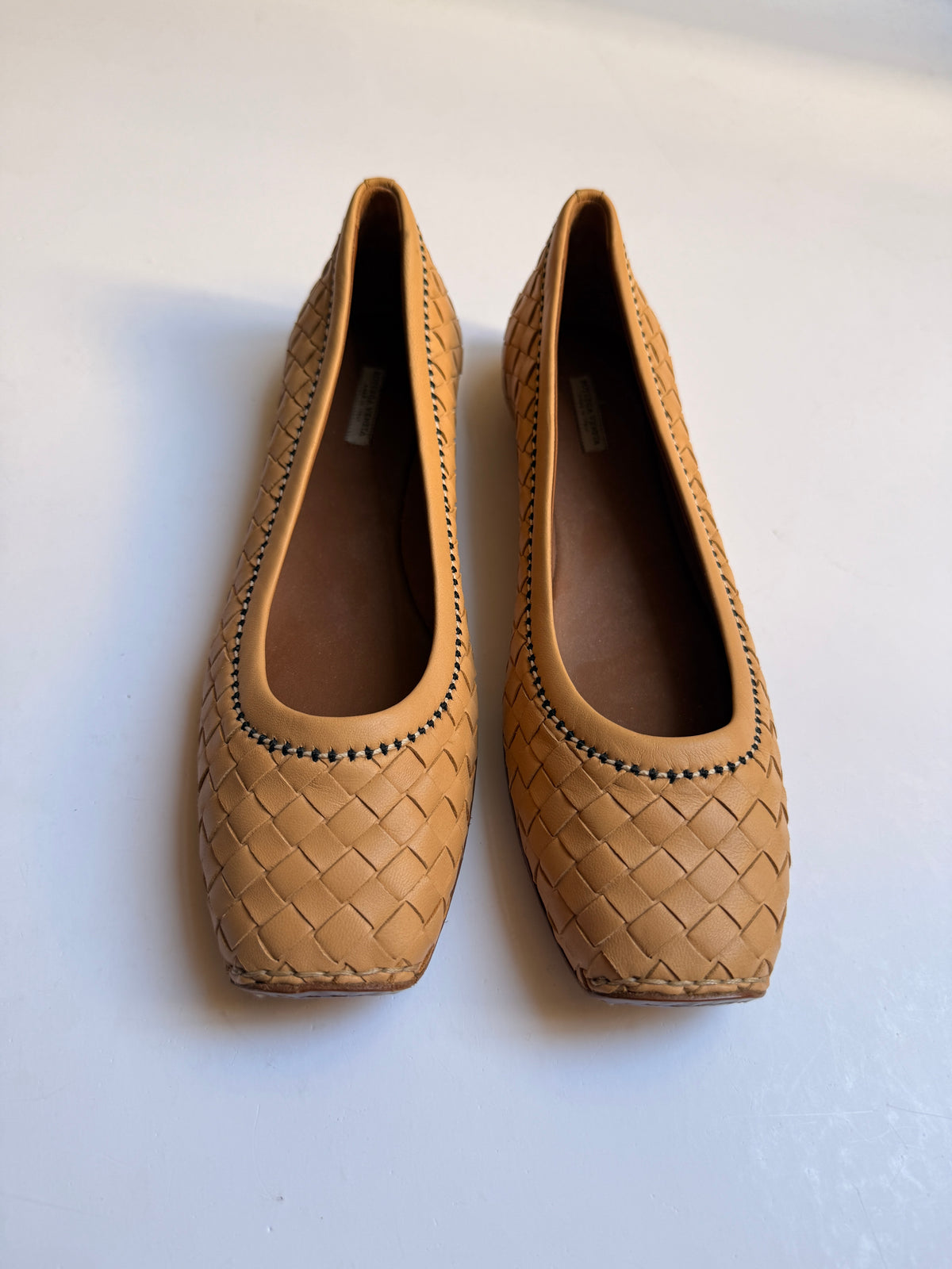 Bottega Veneta Intrecciato Leather Flats