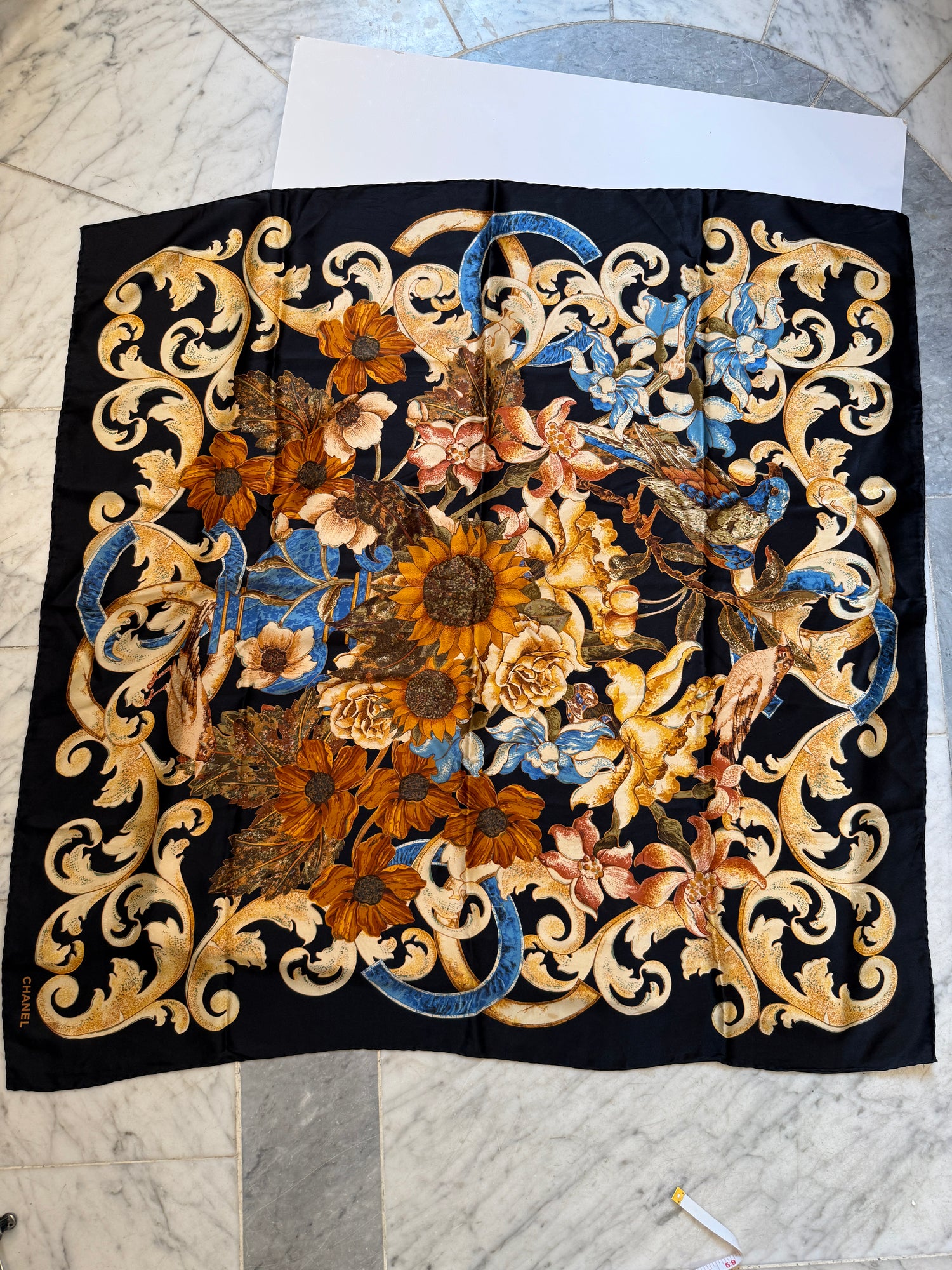 Chanel Silke Tørklæde