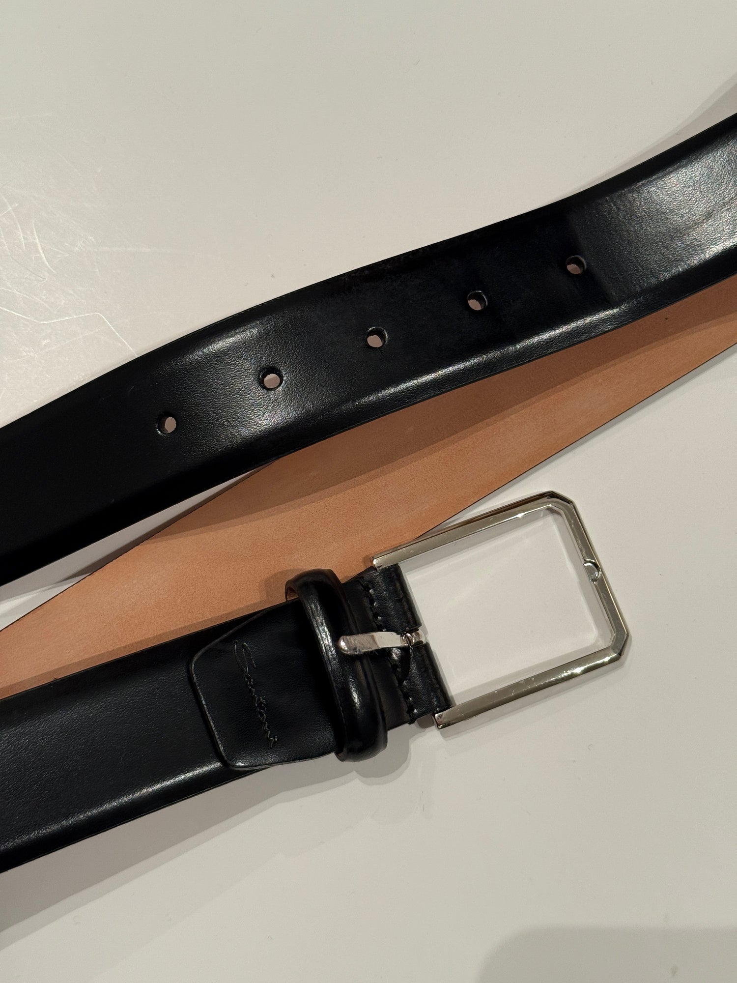 Santoni Læder Bælte