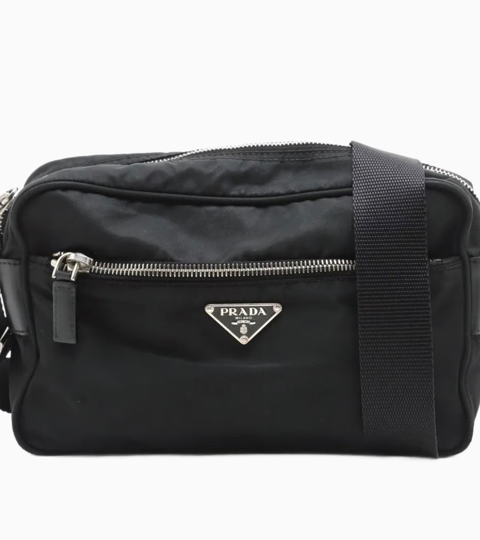 Prada Tessuto Nylon Shoulder Bag / Taske