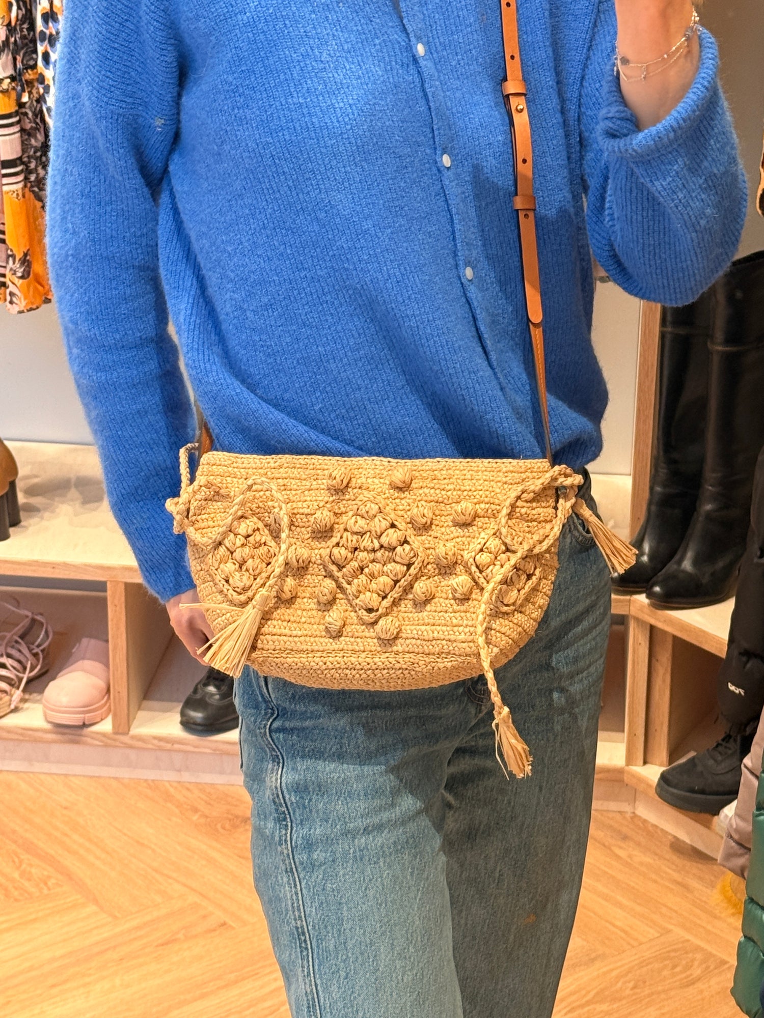 Gerard Darel Raffia Taske