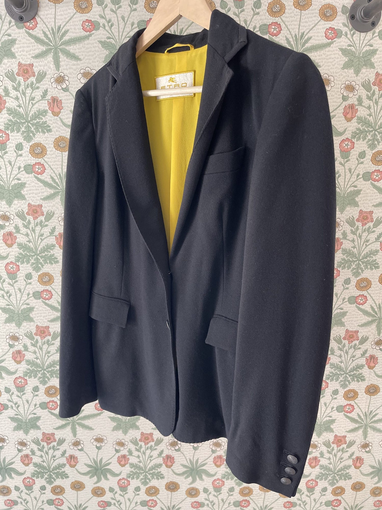 Etro blazer sort side