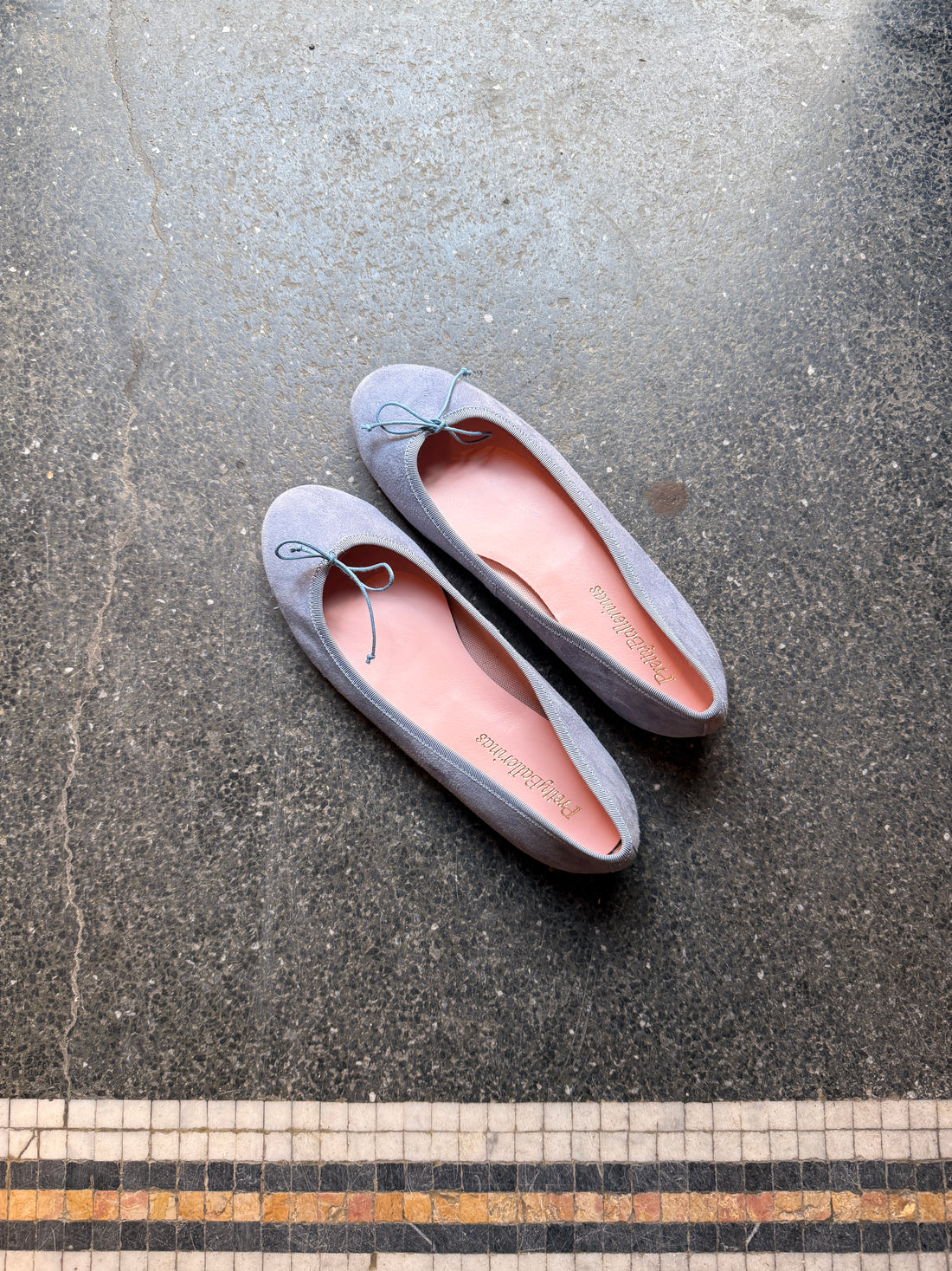 Pretty Ballerina Suede Flats