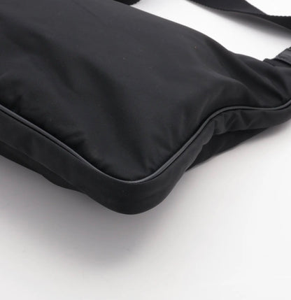 Prada Tessuto Nylon x Leather Shoulder Bag / Taske
