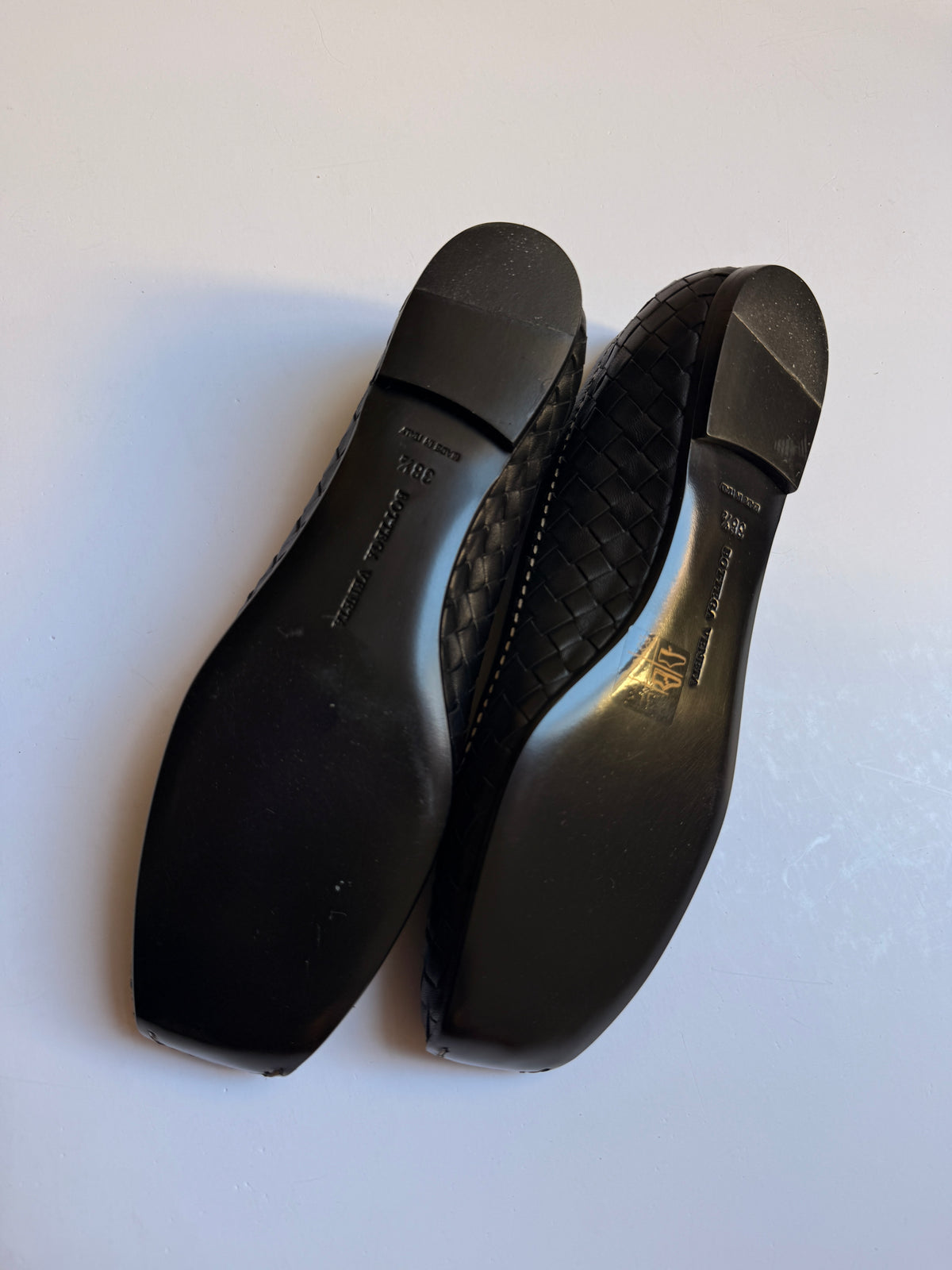 Bottega Veneta Intrecciato Leather Flats