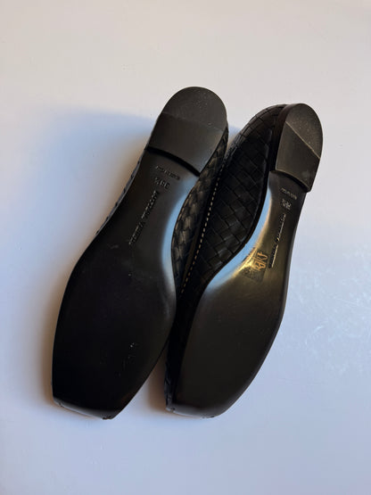 Bottega Veneta Intrecciato Leather Flats