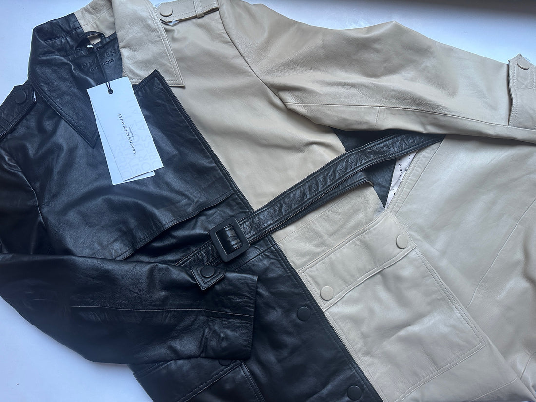 Copenhagen Muse Læder Trenchcoat