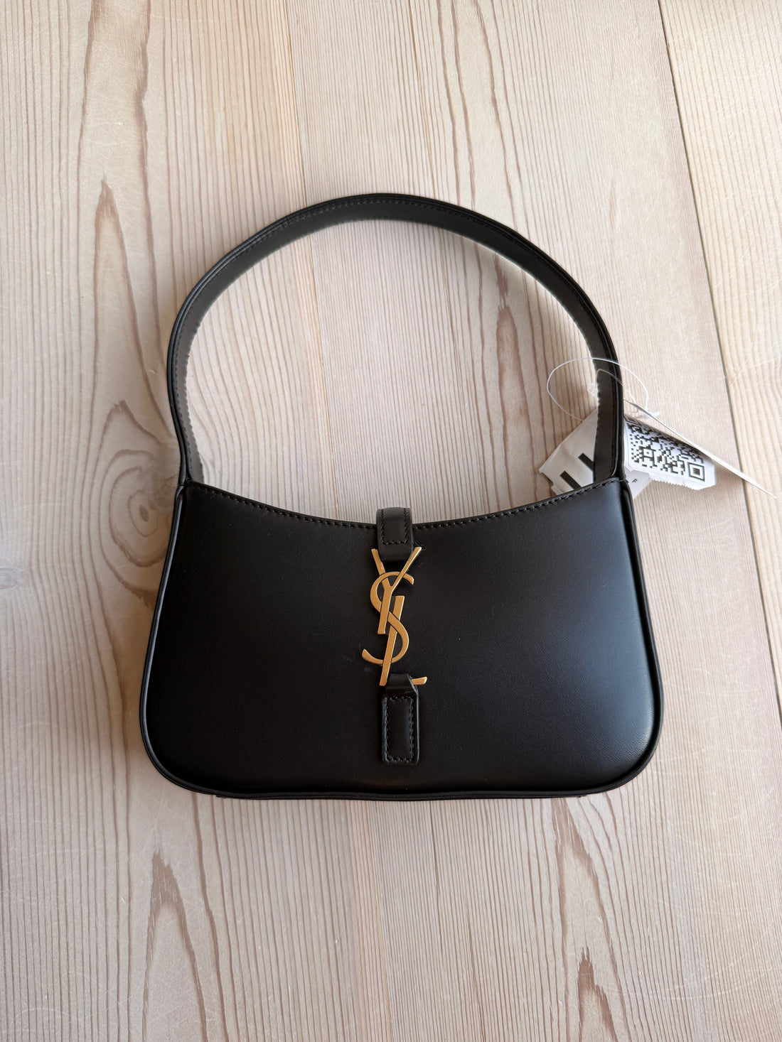 Saint Laurent Paris Mini Hobo Leather Handbag / Taske