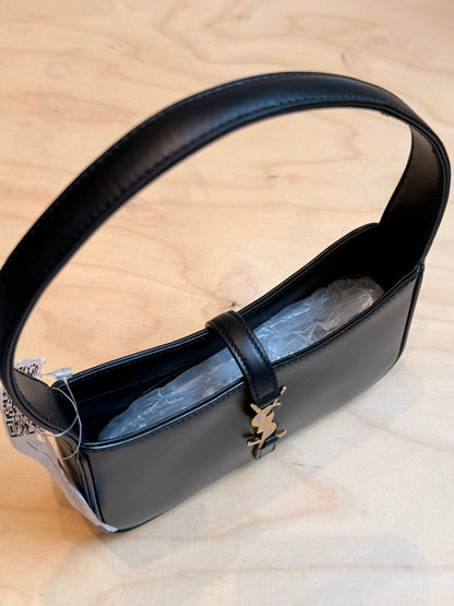 Saint Laurent Paris Mini Hobo Leather Handbag / Taske