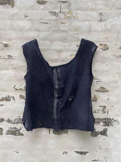Suede top