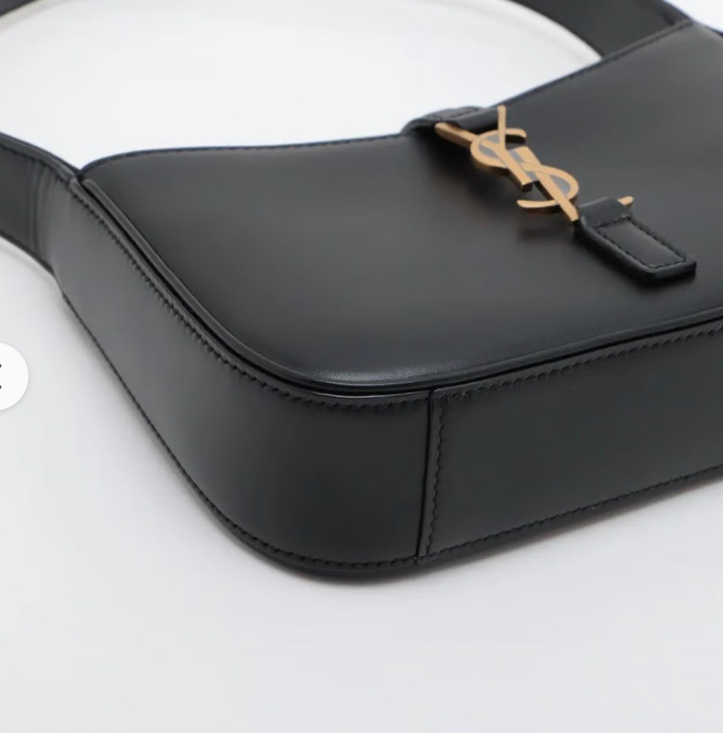 Saint Laurent Paris Mini Hobo Leather Handbag / Taske