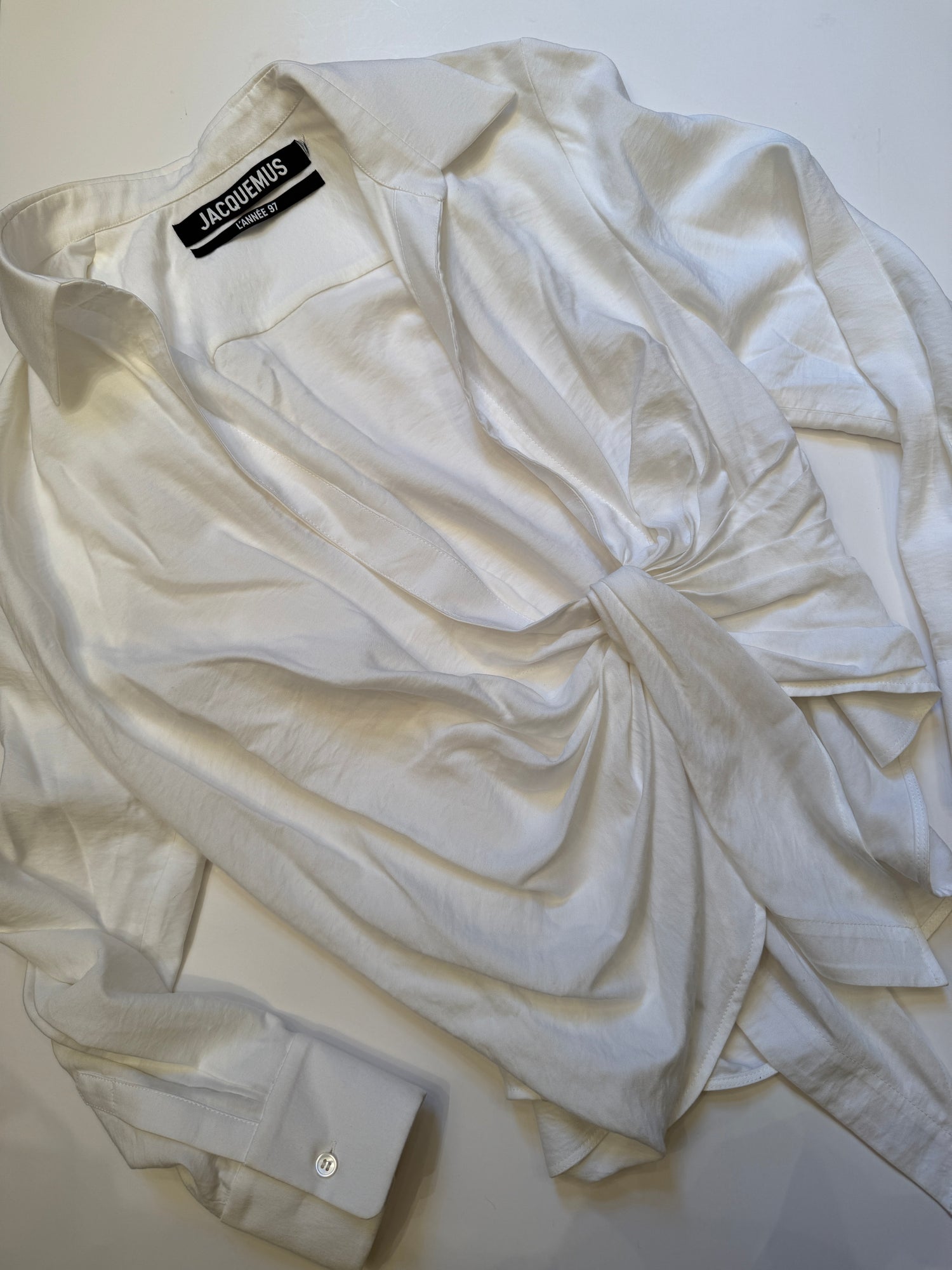 Jacquemus Draperet Skjorte