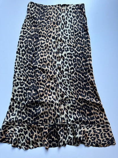Ganni Leopard Nederdel