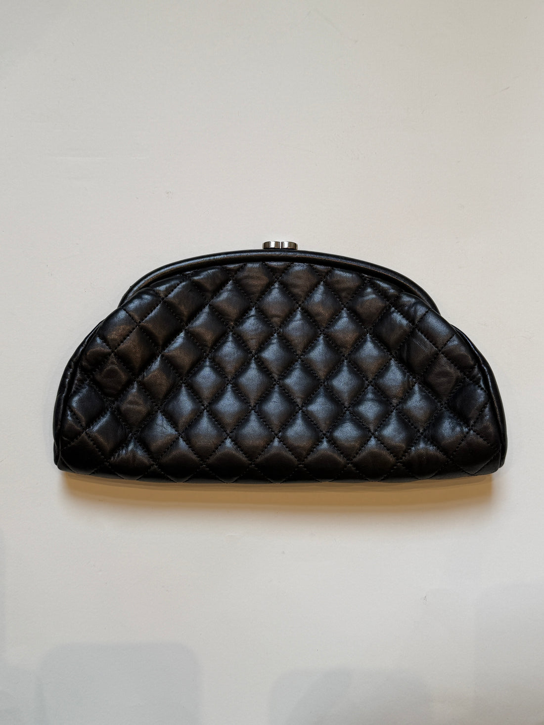 Chanel Timeless Mademoiselle Læder Clutch