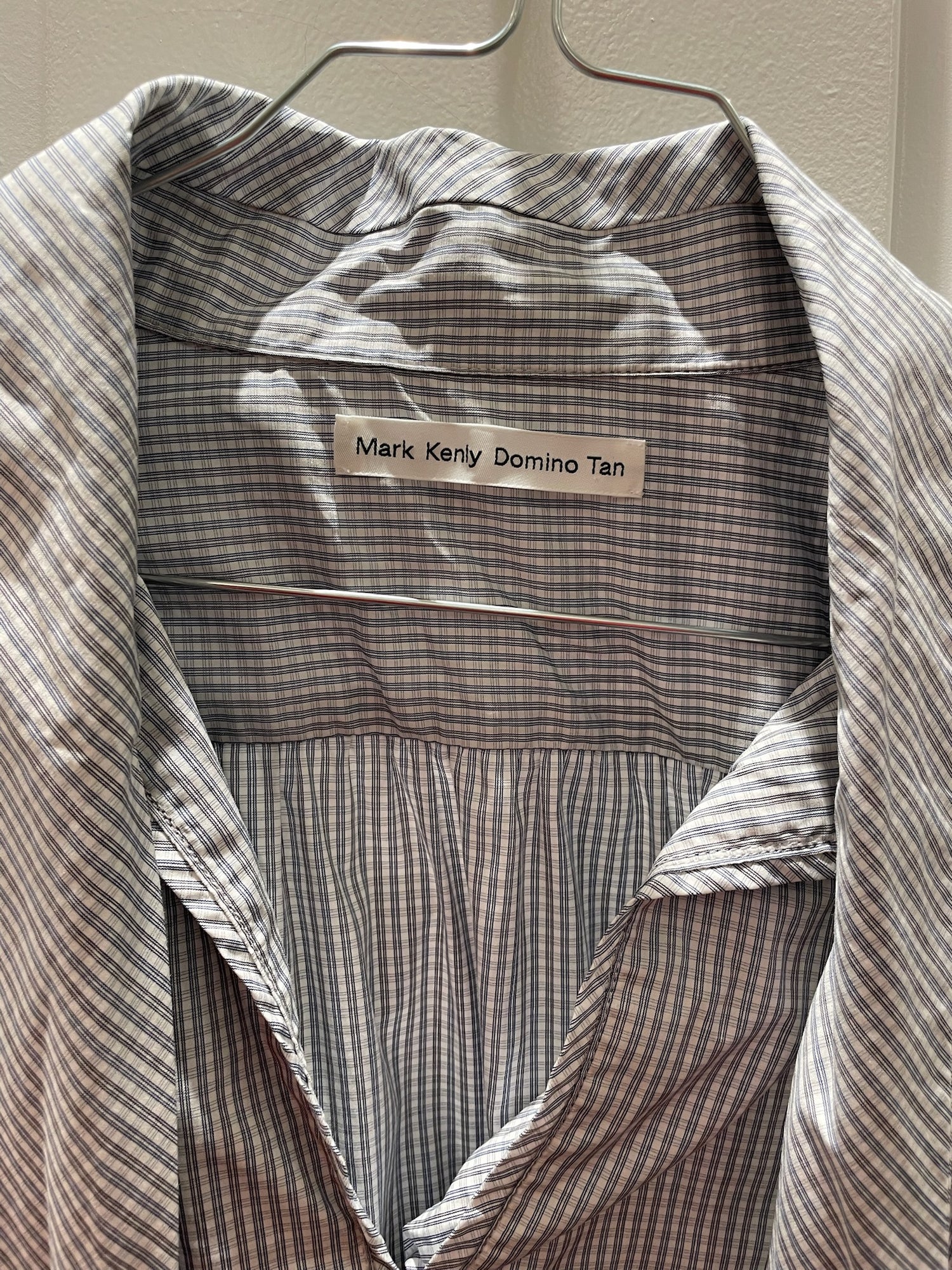 Mark Kenly Domino Tan Skjorte