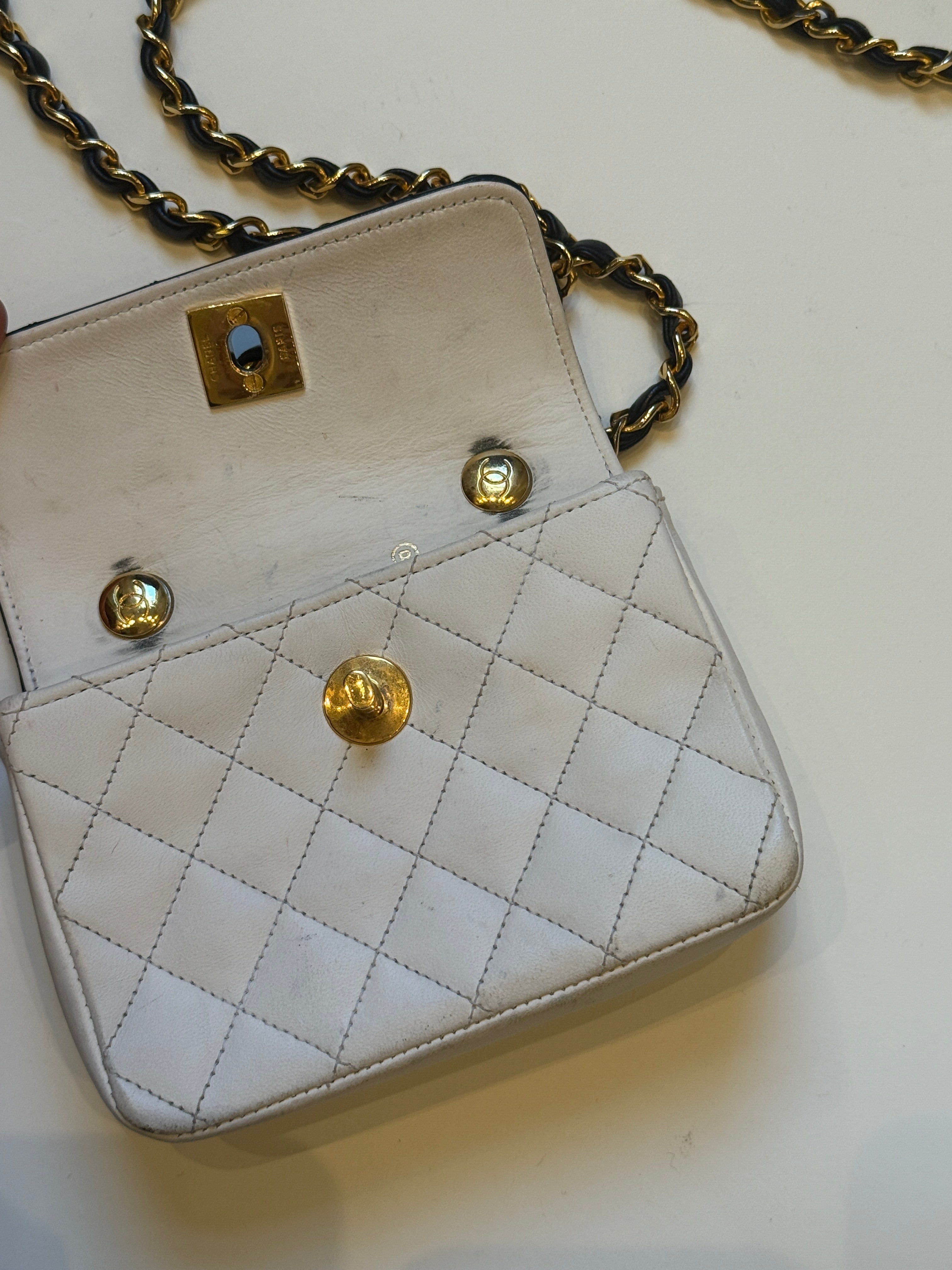 Chanel Borse Pelle Altro Taske Vintage