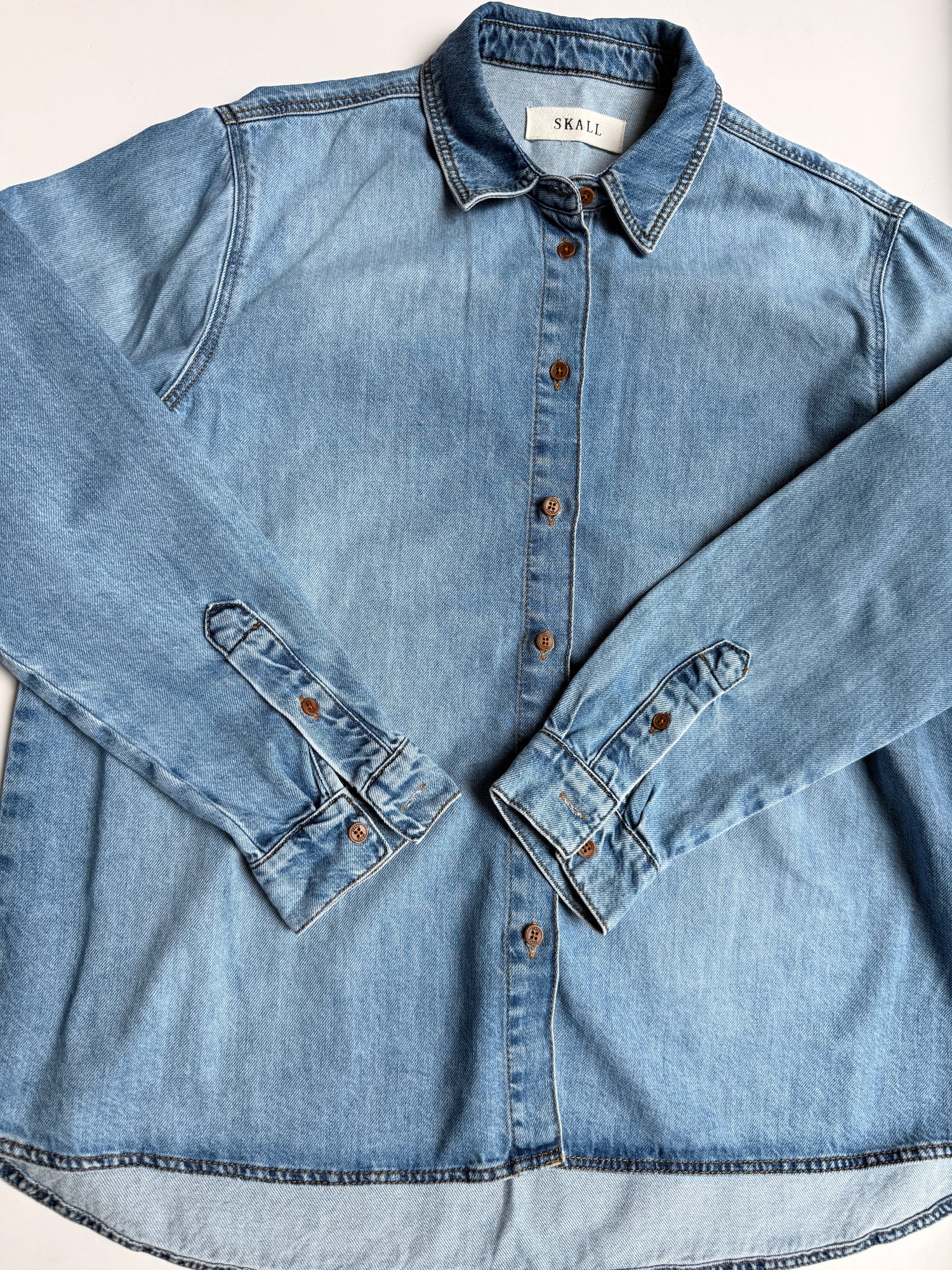 Skall Denim Skjorte