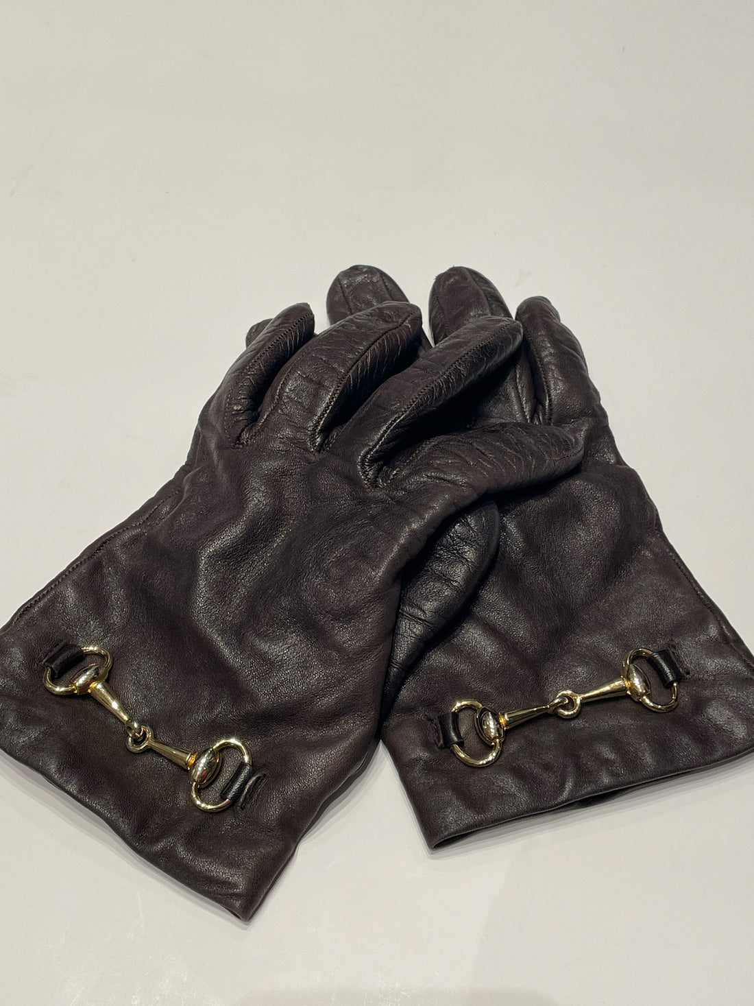 Vintage Læder Handsker