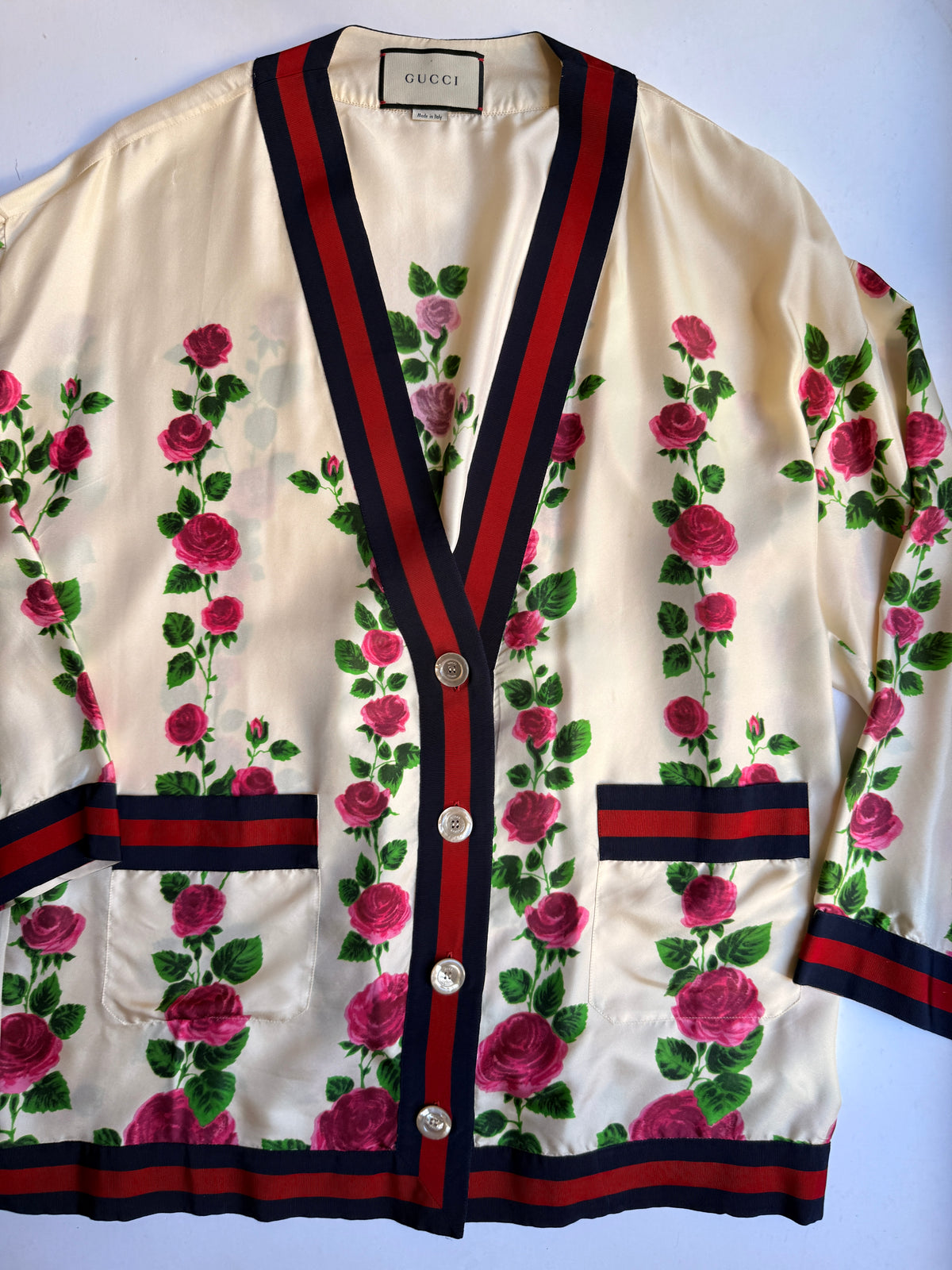 Gucci Silke Floral Cardigan