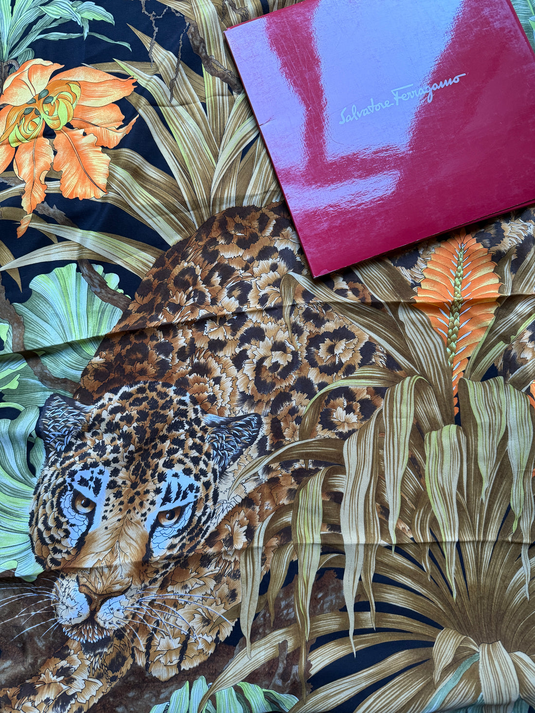 Salvatore Ferragamo Silke Tørklæde