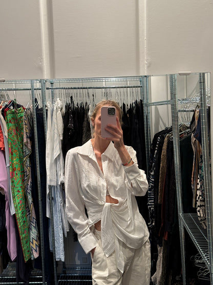 Jacquemus Draperet Skjorte