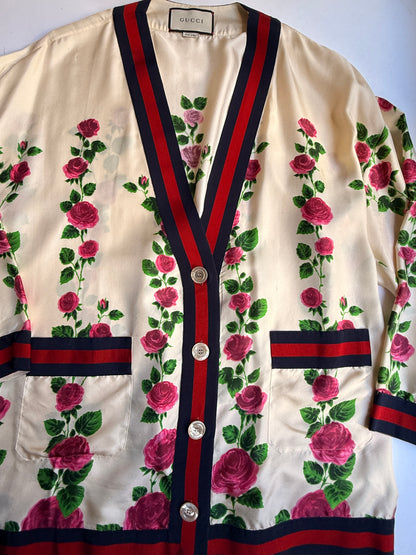 Gucci Silke Floral Cardigan