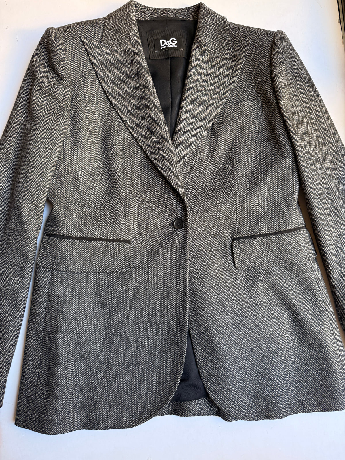 Dolce &amp; Gabbana / D&amp;G Herringbone Blazer