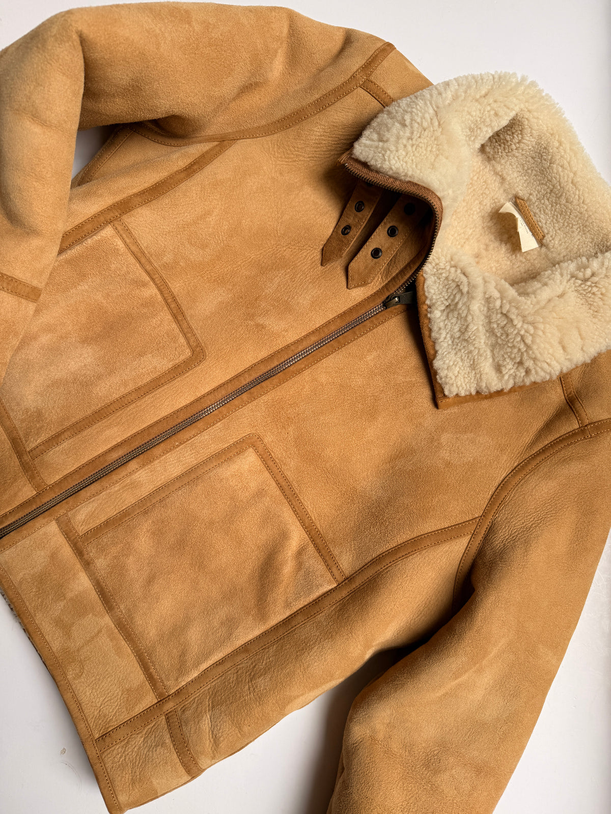 Sezane Calixte Shearling Jakke