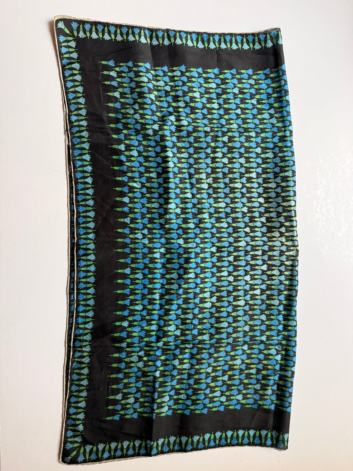 Floral Silk Scarf
