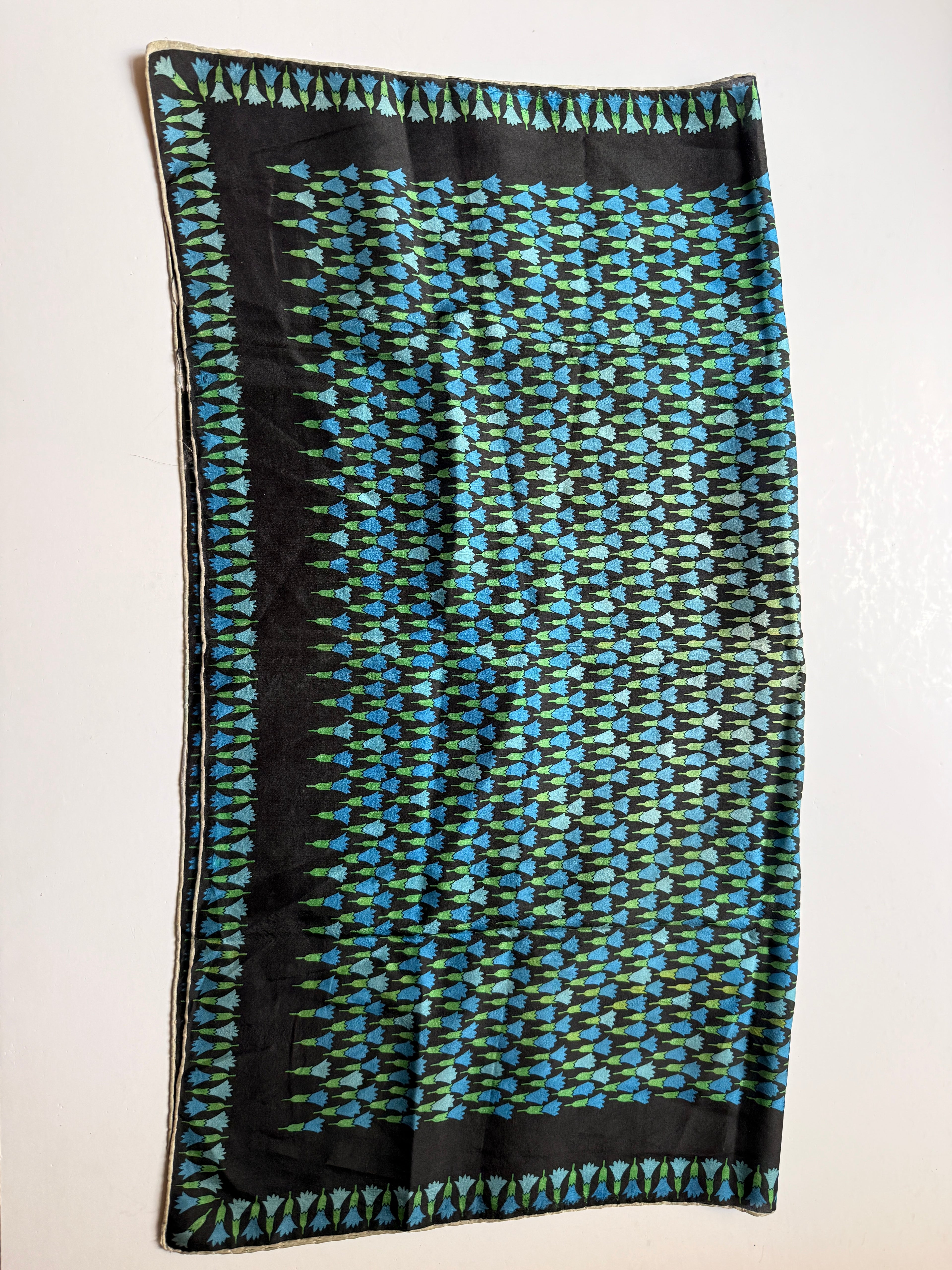 Floral Silk Scarf