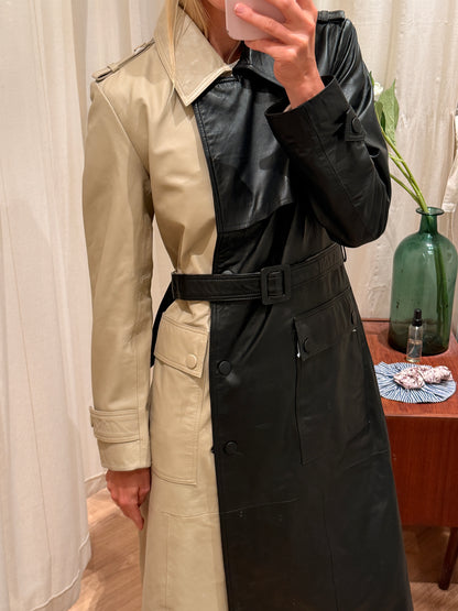 Copenhagen Muse Læder Trenchcoat