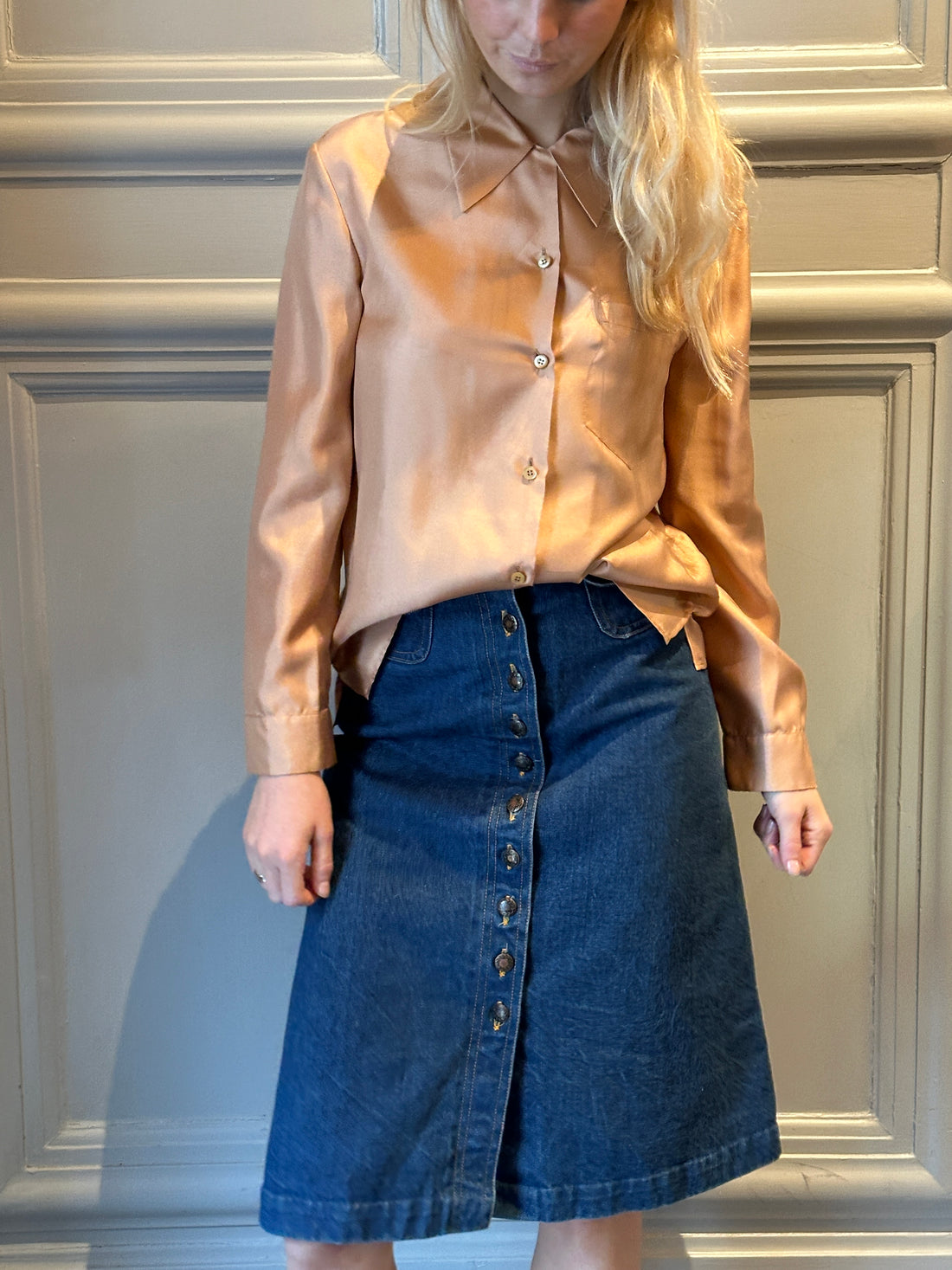 Scharfex Denim Nederdel