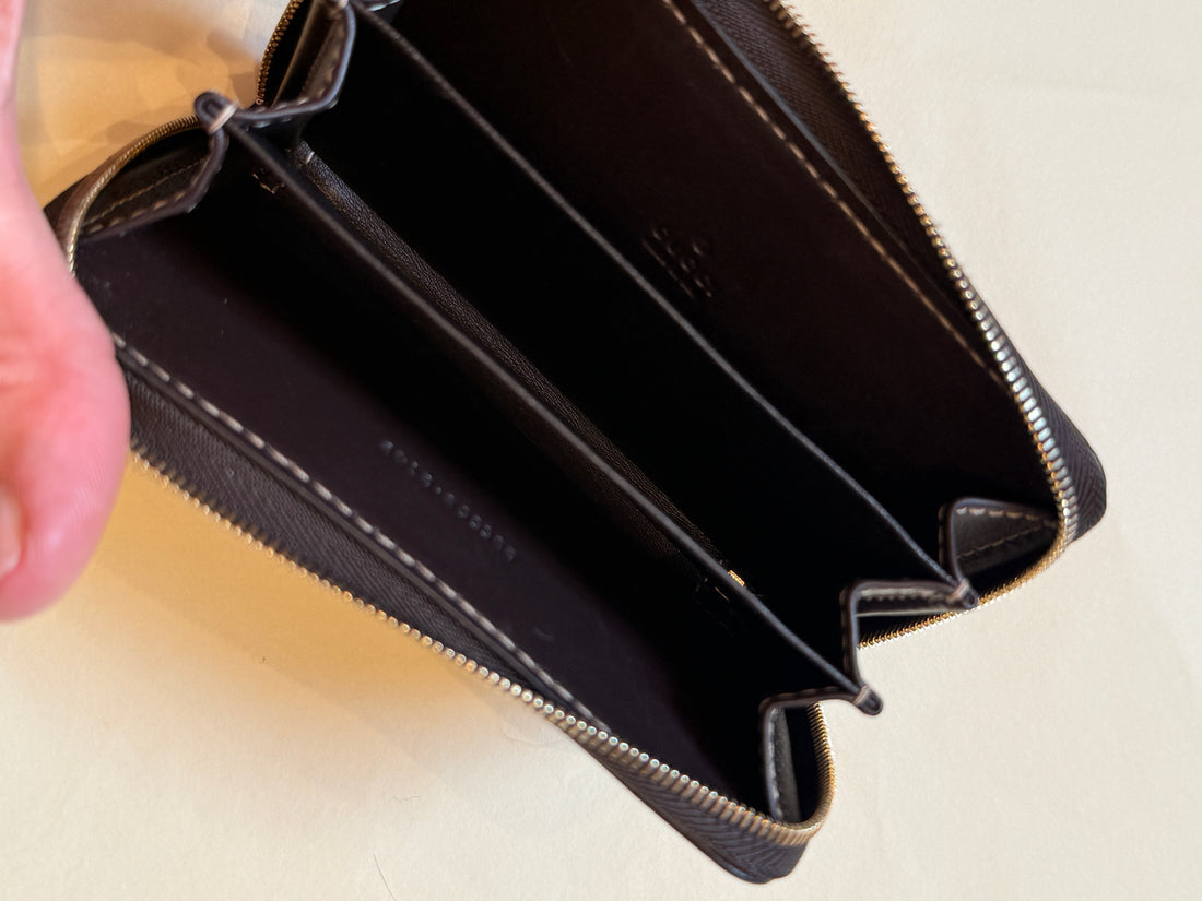Gucci Canvas Card Pung / Wallet