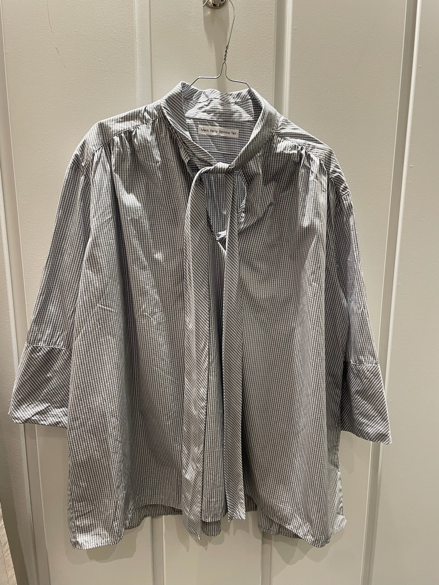 Mark Kenly Domino Tan Skjorte
