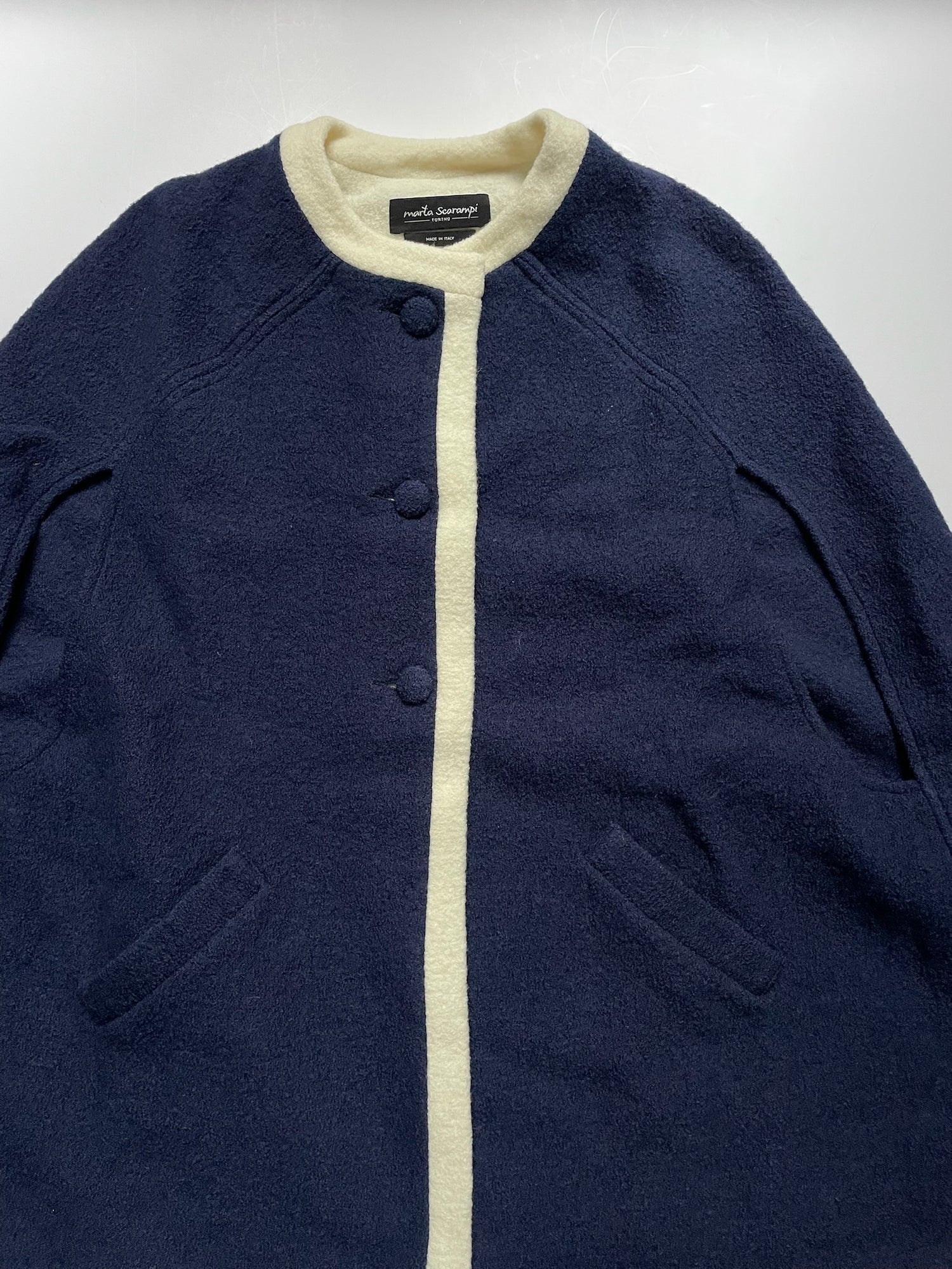 Marta Scarampi Uld Cape