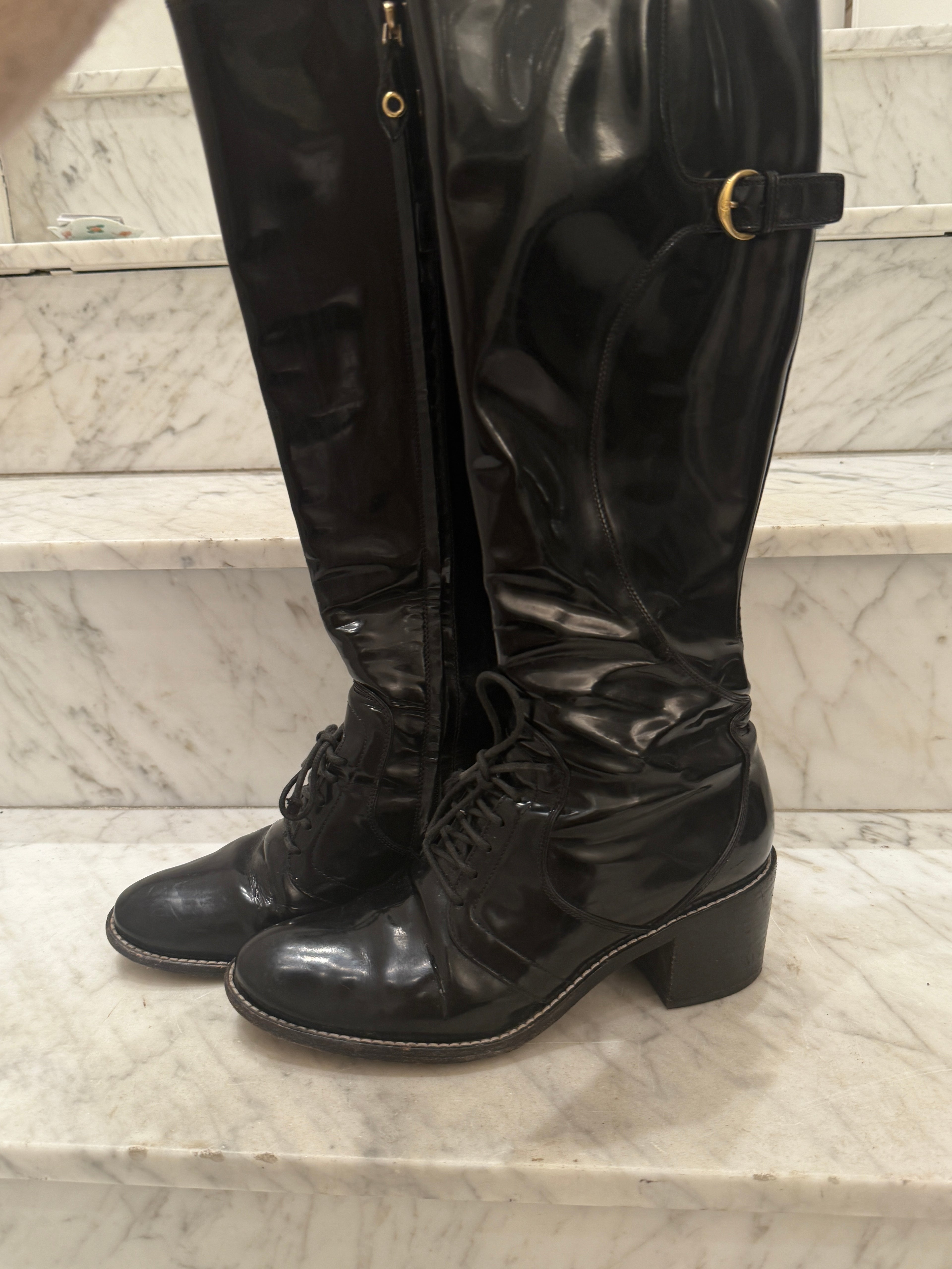 Louis Vuitton Læder Støvler