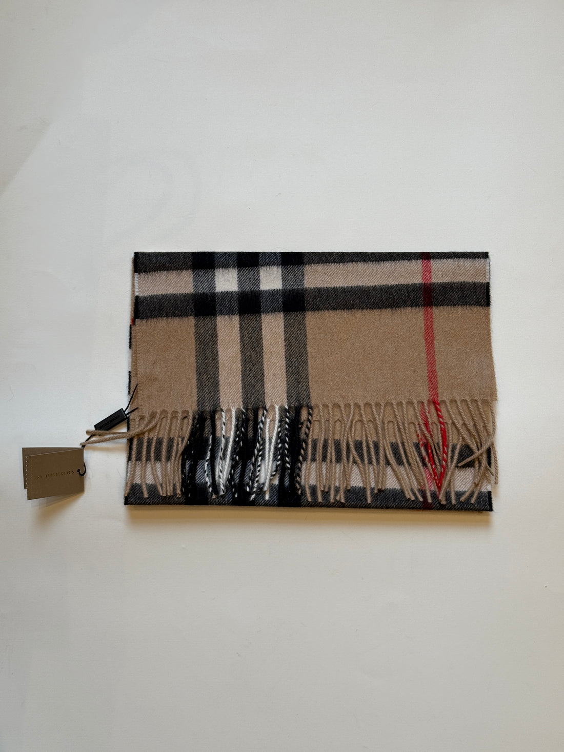 Burberry Cashmere Check Scarf