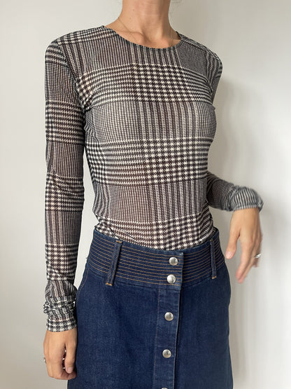 Maison Margiela body på model forfra