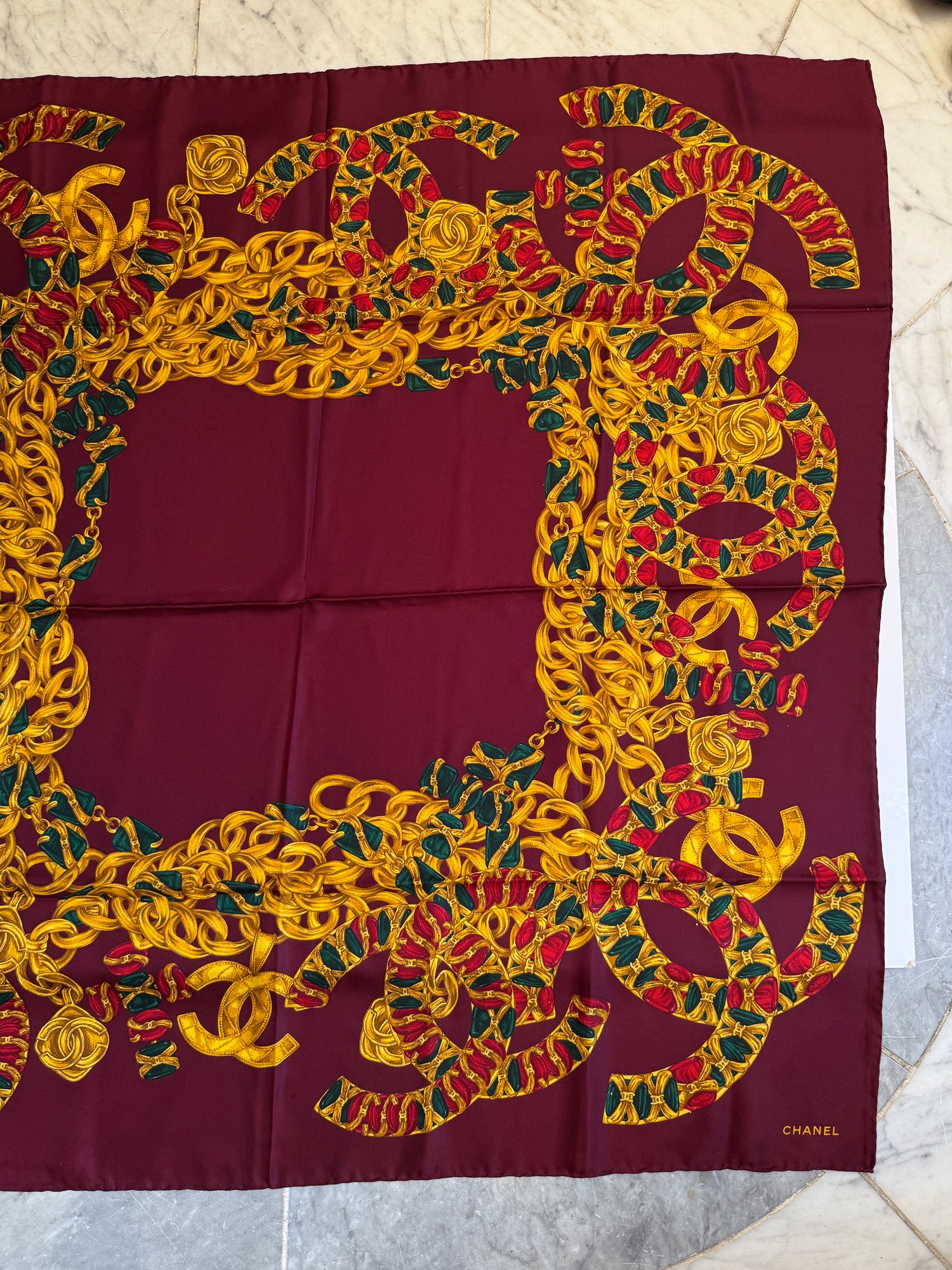 Chanel Silke Tørklæde