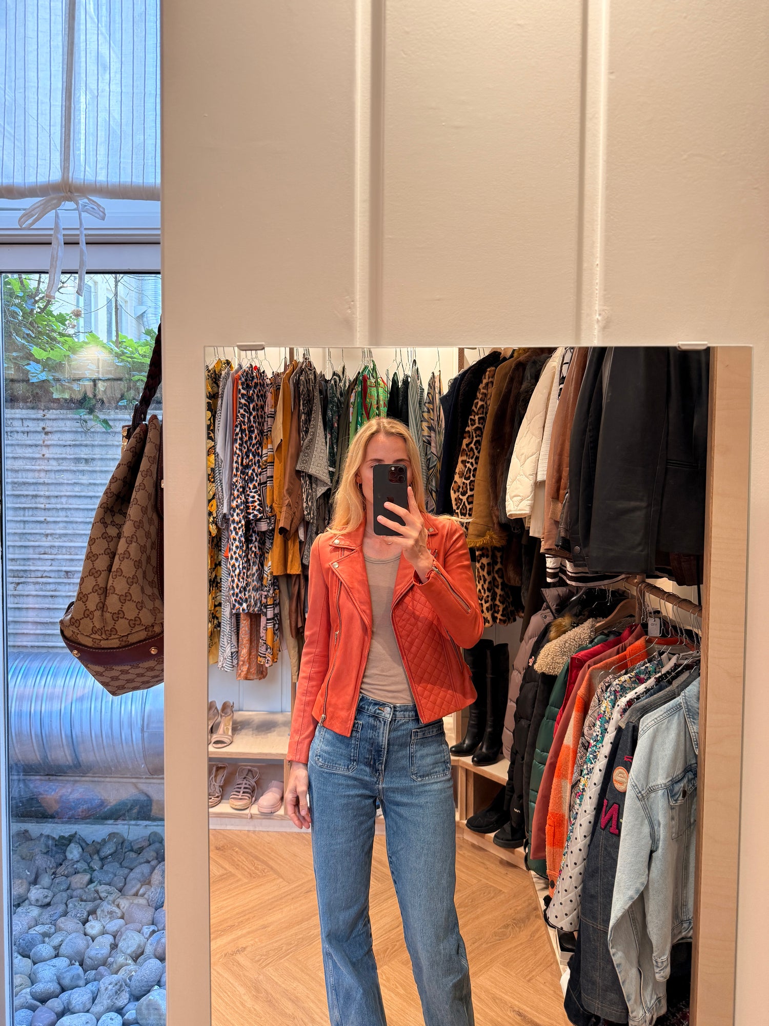 Maje Leather Jacket