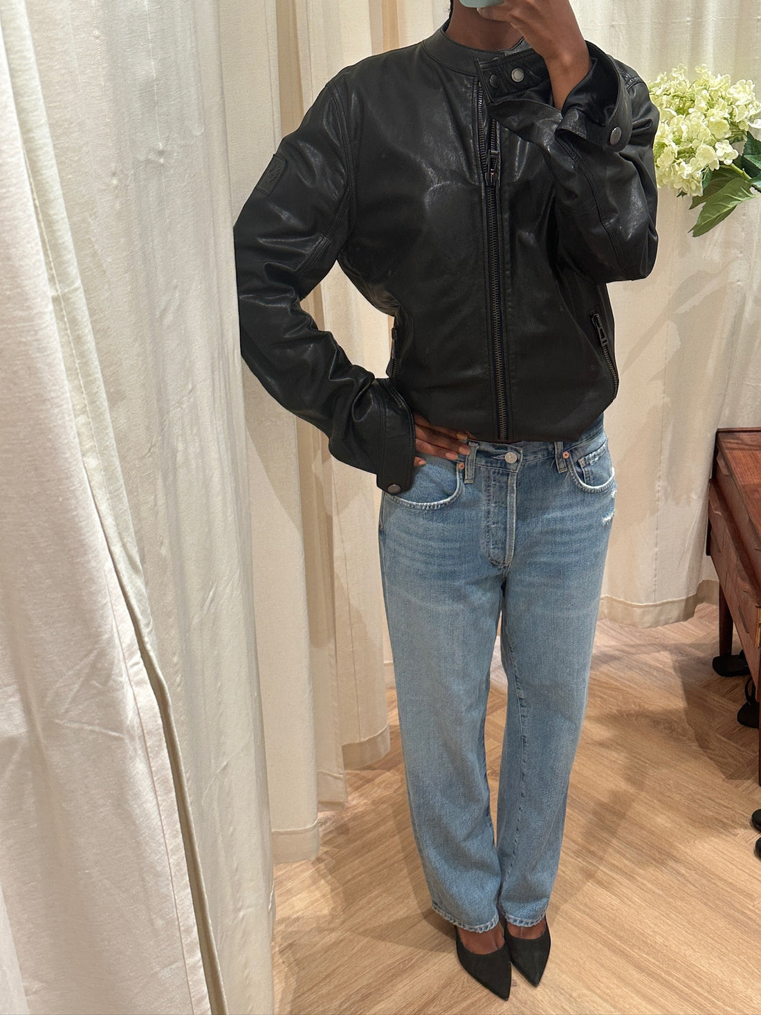 Belstaff Læder Jakke
