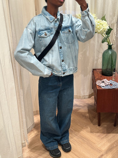 Skall Denim Jakke
